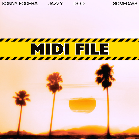 Sonny Fodera, Jazzy, D.O.D - Somedays (Midi File)