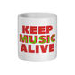 Keep Music Alive Mug
